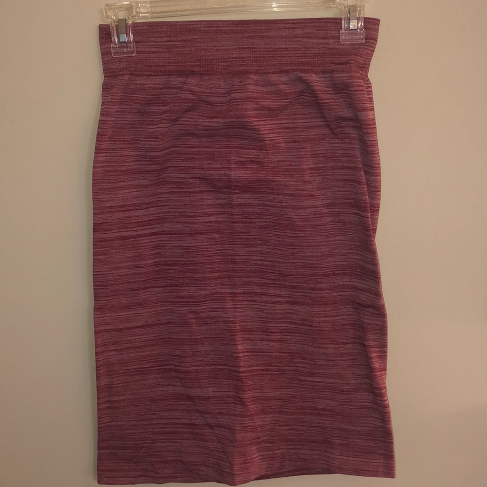 Burgundy Athletic Skirt